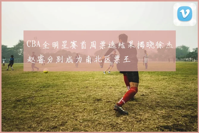 CBA全明星赛首周票选结果揭晓徐杰赵睿分别成为南北区票王